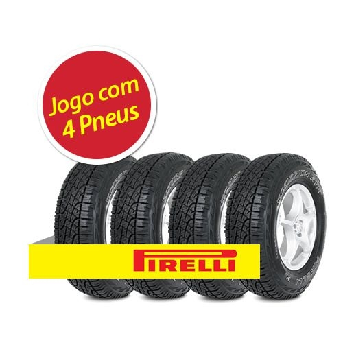 Kit Pneu Aro Pirelli R Scorpion Atr Letra Branca H