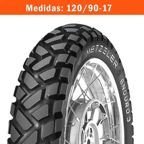 Pneu De Moto Metzeler Aro S Enduro Sahara Traseiro No