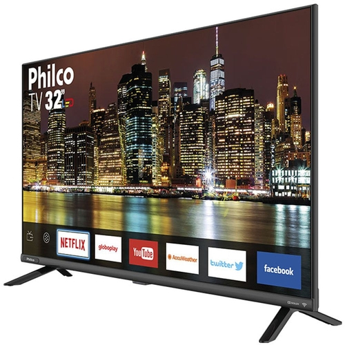 Smart Tv Led Philco Ptv G Snbl Hd Conversor Digital Hdmi