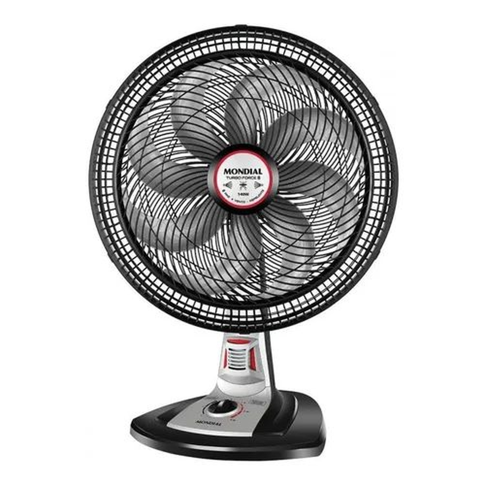 Ventilador oscilante de mesa 40 cm 8 pás c função repelente pastilha