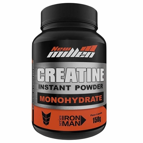 Creatina Instant Powder Monohidratada Series Iron Man 150g New Millen