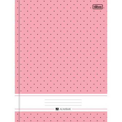 Caderno Brochurao Capa Dura Academie Feminino Folhas No Shoptime