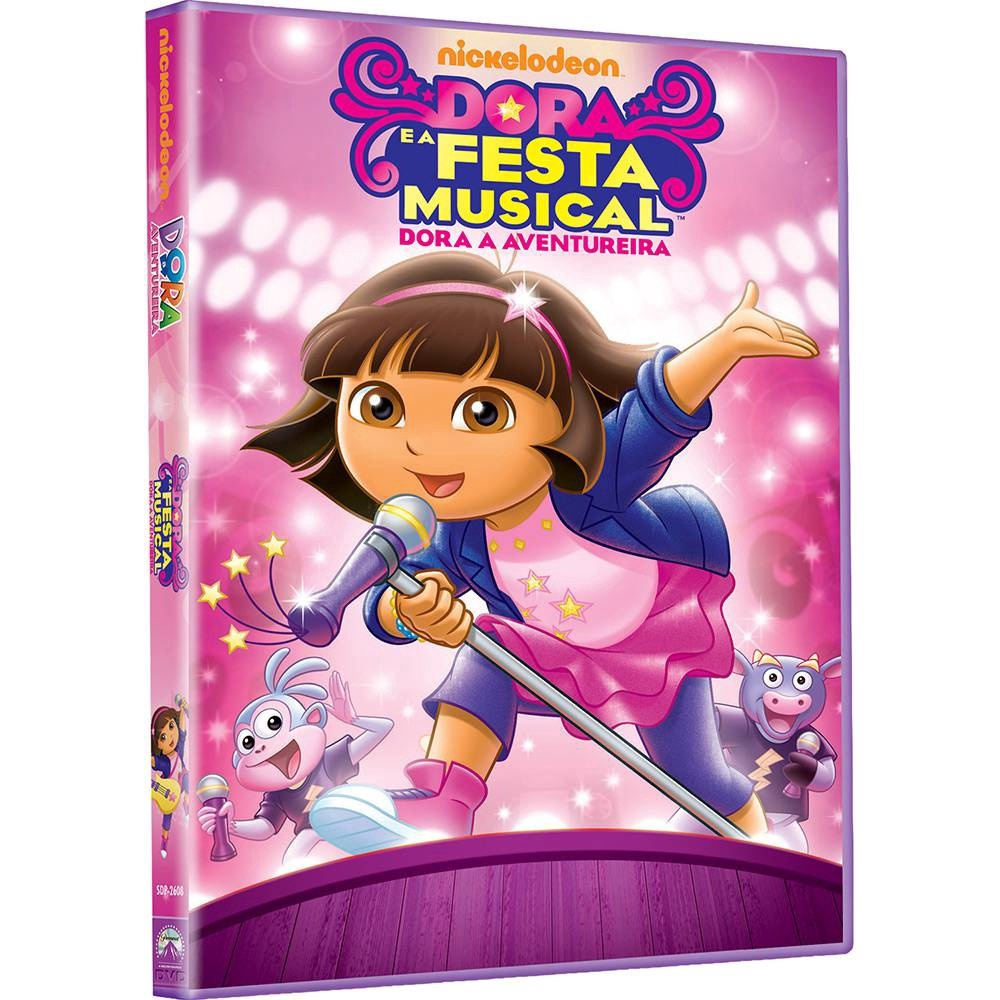 Dvd Dora A Aventureira Dora E A Festa Musical No Shoptime