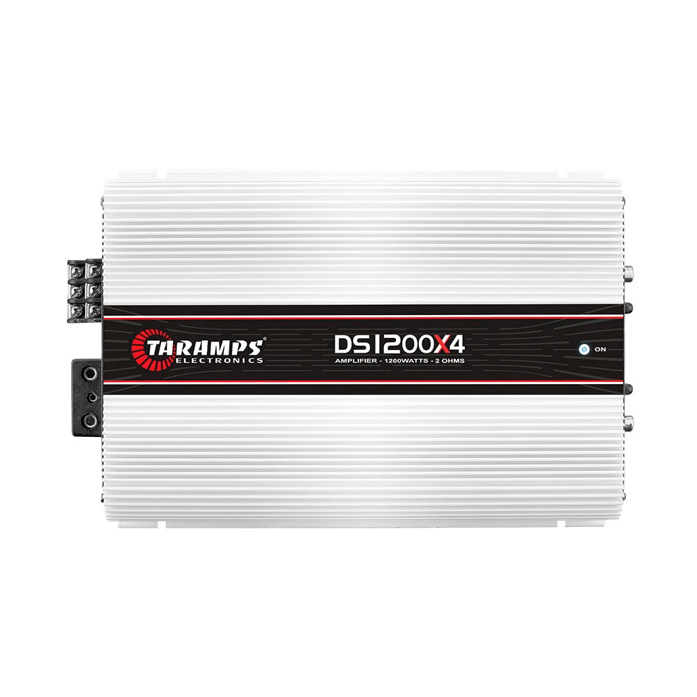 Módulo Taramps Ds 1200x4 2 Ohm 1200w Amplificador Automotivo no Shoptime