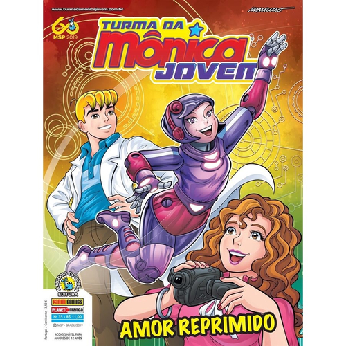 Livro Turma da Mônica Jovem 35 Amor Reprimido no Shoptime