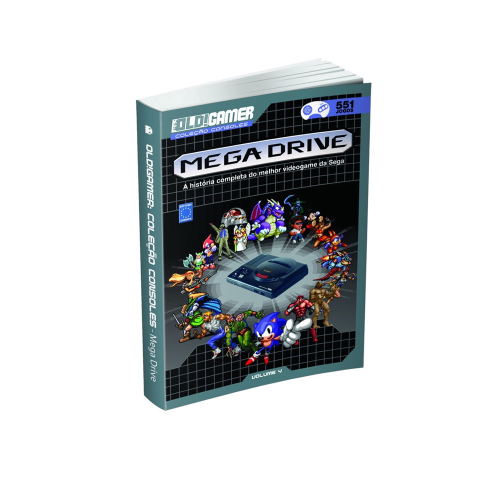 Livro Dossiê OLD Gamer Volume 04 Mega Drive no Shoptime