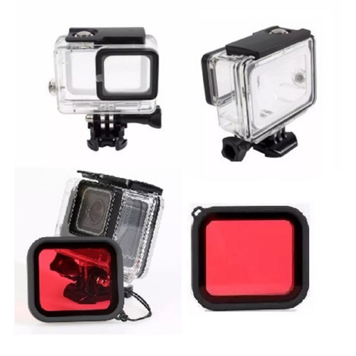 Acess Rios Para Gopro Hero E Hero Hero Caixa Estanque E Filtro De