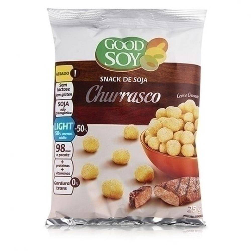 Snack De Soja Good Soy Churrasco 25g No Shoptime