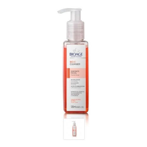 Bio C Cleanser Sabonete Liquido Facial Vitamina C Bioage No Shoptime