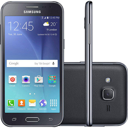 Smartphone Samsung Galaxy J Dual Chip Gb Tela Wi Fi G Cam Mp