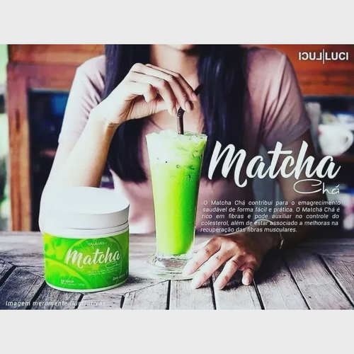 Chá Matcha Emagrecedo Termogênico Sabor Limão S gluten Zero açucar