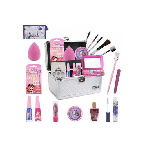 Maleta Kit Maquiagem Infantil Completo No Shoptime