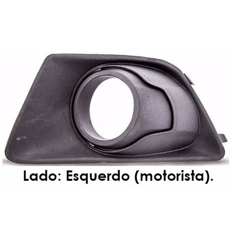 Grade Moldura Milha Ecosport Esquerdo No Shoptime