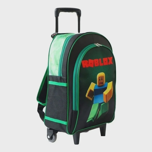 Mochila Roblox Nub Rodinhas Lancheira Estojo Kit No Shoptime