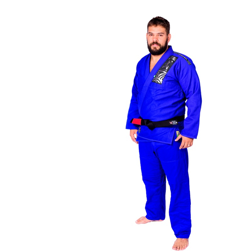 Kimono Yama Tran Ado Especial Adulto Azul Jiu Jitsu A No Shoptime