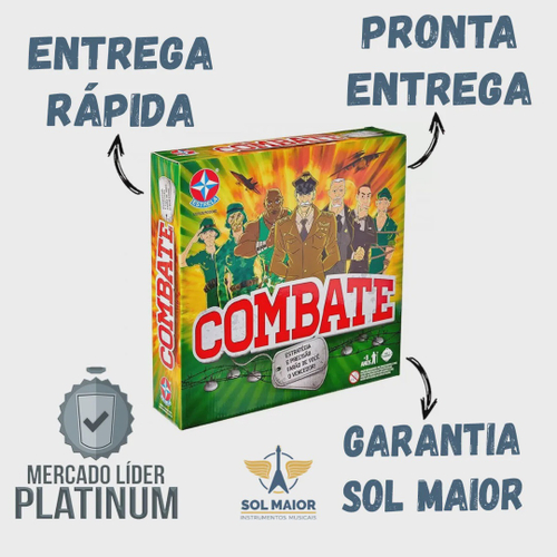 Jogo Combate Original Estrela Estratégia e Precisão no Shoptime