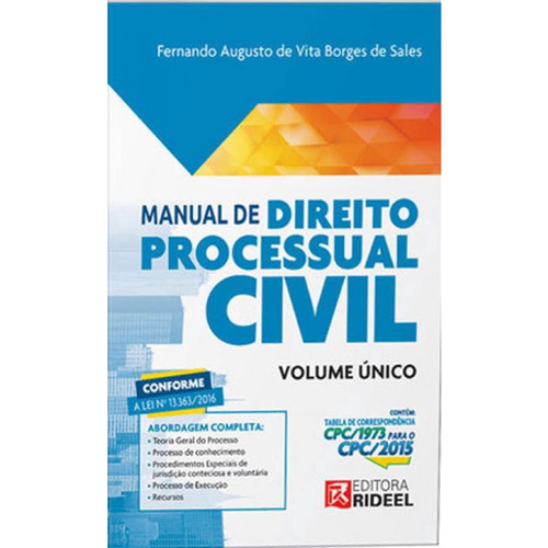 Manual De Direito Processual Civil Vol Nico No Shoptime