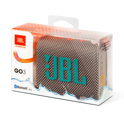 Caixa De Som Port Til Jbl Go Prova D Gua Ipx Bluetooth W Rms