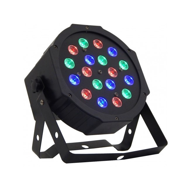 Refletor Led Par Rgb Leds W Dmx Digital Strobo No Shoptime