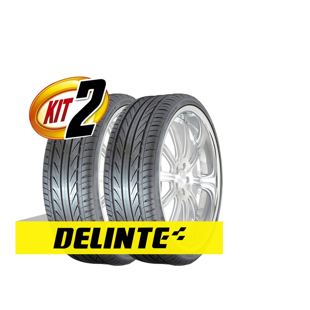 Kit 2 Pneus Delinte Aro 18 255 35R18 Thunder D7 94W No Shoptime