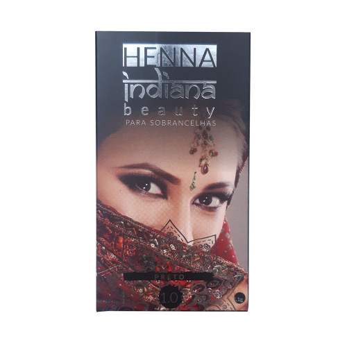 Indiana Beauty Henna Para Sobrancelhas 1 1g 1 0 Preto No Shoptime