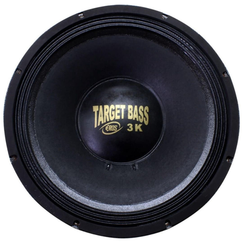 Alto Falante Subwoofer Eros 18 Pol Target Bass 3 0k 1500W Rms 4 Ohms