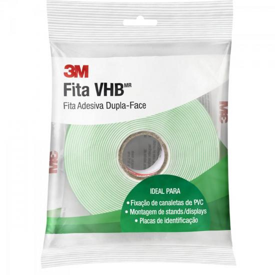 Fita Dupla Face 9 5mm 20m Vhb 4910 Transparente 3M No Shoptime