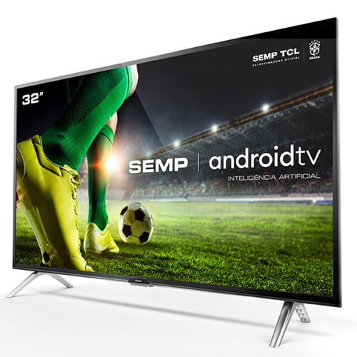 Android TV LED 32 HD Semp 32S5300 2 Hdmi 1 USB Wi Fi No Shoptime