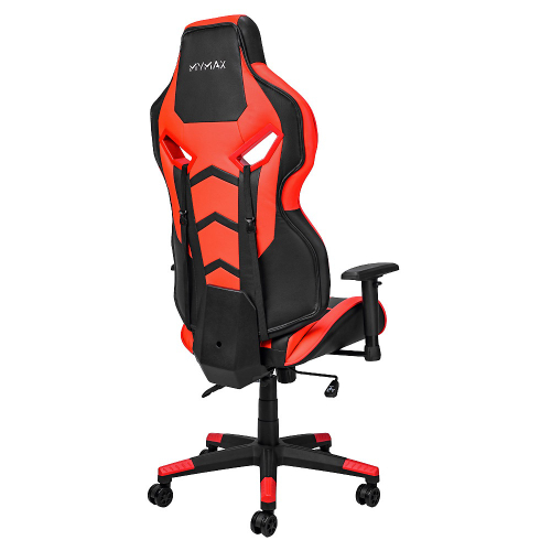 Cadeira Gamer MX9 Giratoria Preto Vermelho Mymax No Shoptime