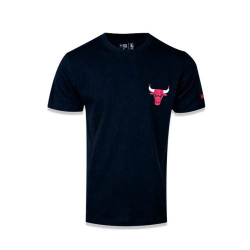 Camiseta New Era Masculina Original Nba Chicago Bulls Preto No Shoptime