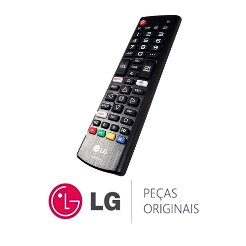 Controle Remoto LG smart AKB75675304 c função netflix amazon no Shoptime