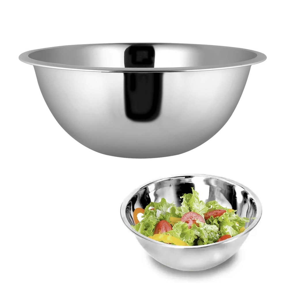 Bowl Inox Saladeira Cm Tigela Bacia Cozinha No Shoptime