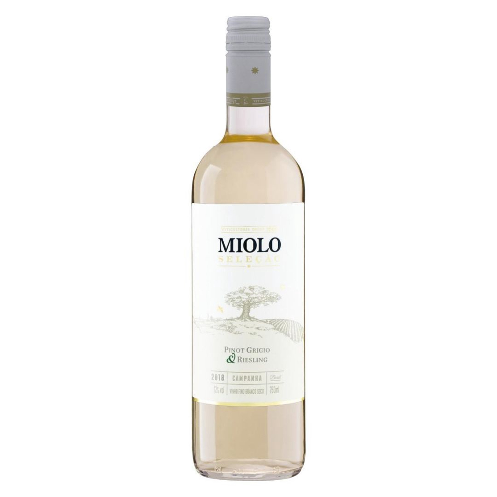 Vinho Miolo Selecao Branco Pinot Grigio Riesling Ml No Shoptime