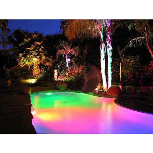 Kit Refletor Led Brustec Piscina Power W Inox Rgb Rosca No Shoptime