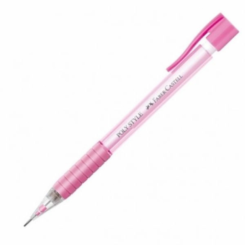 Lapiseira Poly Style 0 5mm Rosa Faber Castell No Shoptime