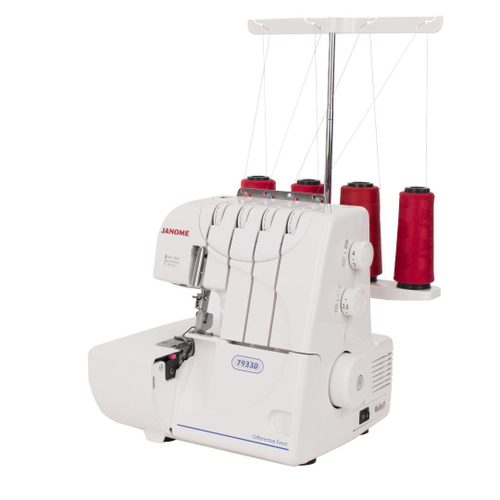 Máquina de Costura Overlock e Ultralock Janome 7933D 2 agulhas 4