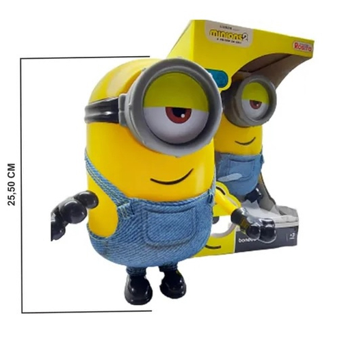 Minions Boneco Stuart Fala Frases Brinquedo Meu Malvado No Shoptime