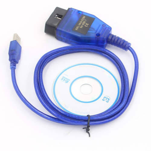 2 Pack Vag Kkl 409 1 OBD2 USB Cable Scanner Scan Tool Para Audi