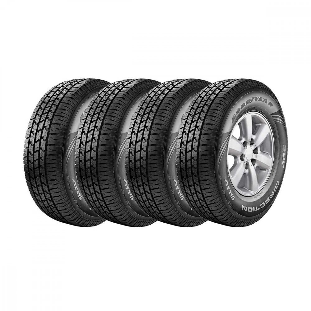 Kit 4 Pneus Aro 15 20570R15 Goodyear Direction 96T Sl No Shoptime