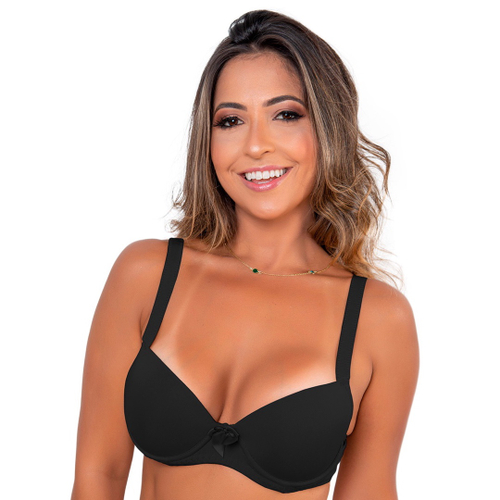 Kit 2 Sutiãs Bojo Reforçado Microfibra Lingerie Feminina no Shoptime