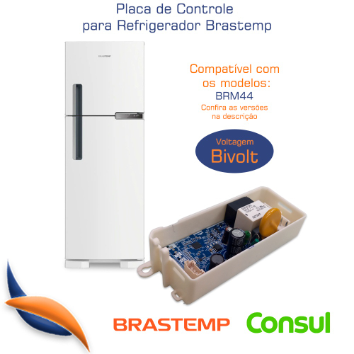 Placa Controle Refrigerador Brastemp Brm W No Shoptime