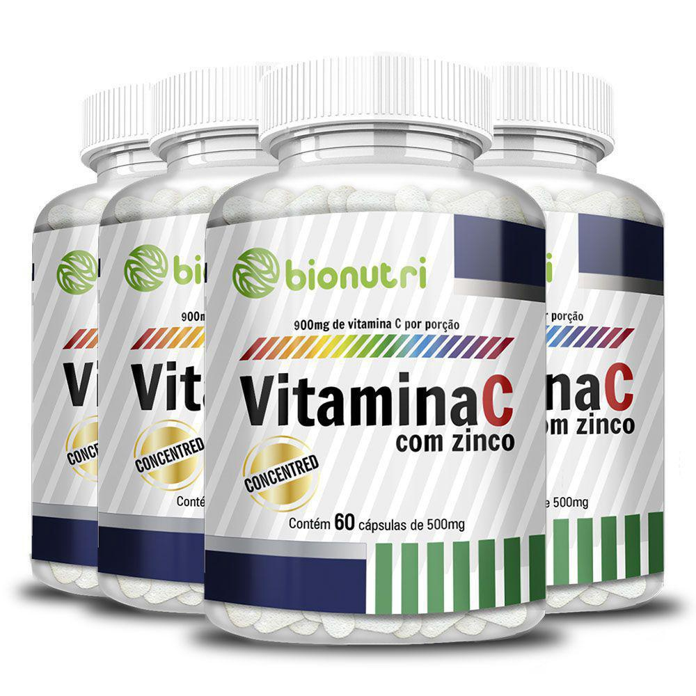 Kit Vitamina C C Psulas Mg Bionutri No Shoptime