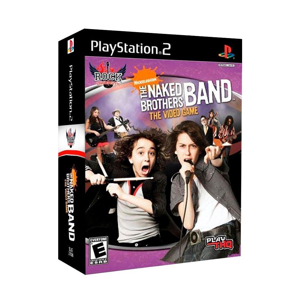 Jogo The Naked Brothers Band The Videogame Bundle Ps No Shoptime