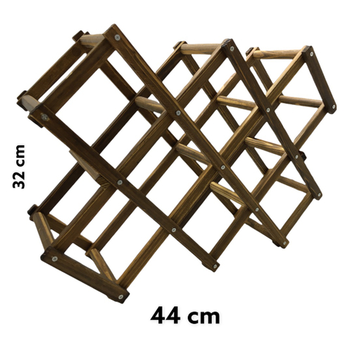 Suporte Adega Para Vinhos Retr Til C Divis Rias Em Madeira No Shoptime