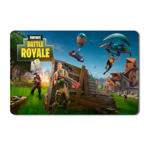 Mouse Pad Retangular Gamer Fortnite Battle Royale No Shoptime