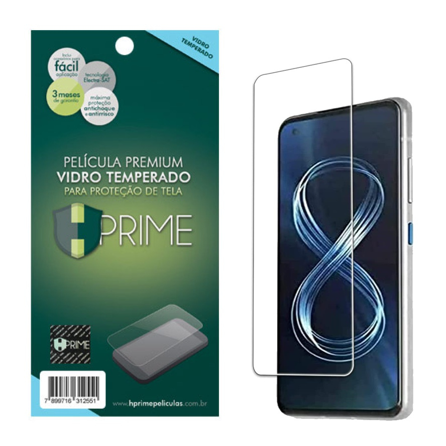 Pel Cula De Vidro Temperado Hprime H Asus Zenfone No Shoptime