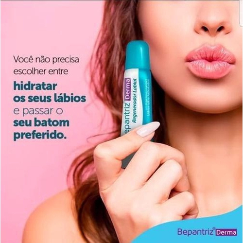 Bepantriz Derma Regenerador Labial Hidratante Labial 7 5Ml No Shoptime