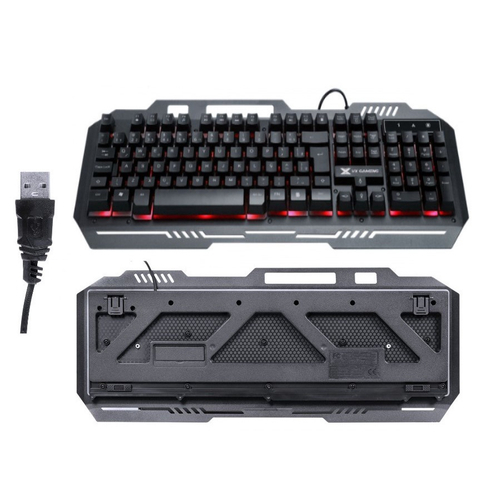 Kit Gamer Vinik Teclado C Fio Vx Gamer Shield GT602 Mouse Gamer