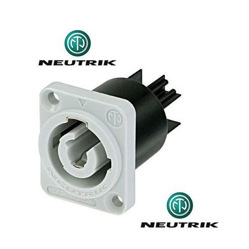 Conector Painel Powercon Neutrik Nac Mpb Cinza No Shoptime