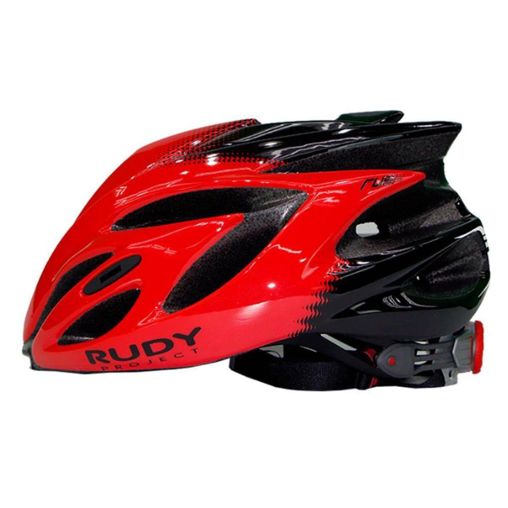 Capacete Rudy Project Rush Red Black Shiny No Shoptime